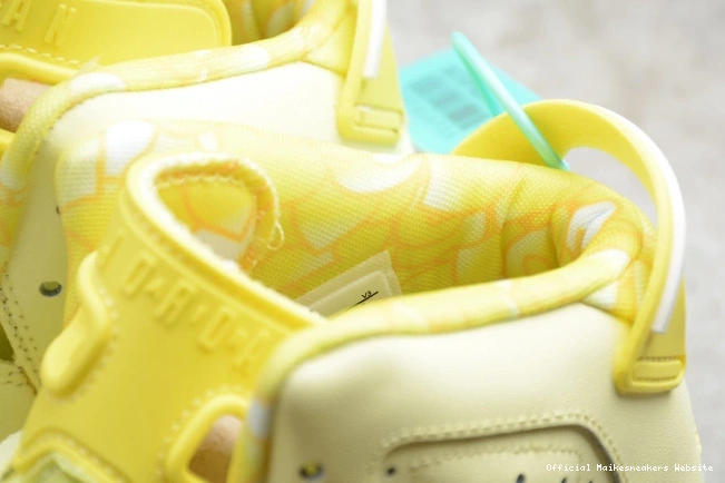 Official Maikesneakers 6 (GS) Air Jordan Floral Dynamic Yellow Retro 543390-800 0817